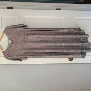 LuLaRoe Carly XL - Holiday, Shiny